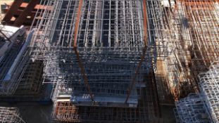 Lot of Various Size Wire Decking for Pallet Racks