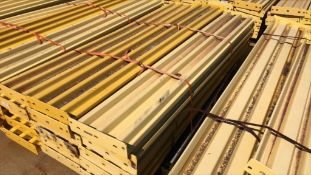 Lot of (18) 3 Ribbed Bolt On Guard Rails 15