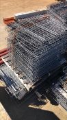 Lot of Various Size Wire Decking for Pallet Racks
