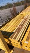 Lot of (18) 3 Ribbed Bolt On Guard Rails 15