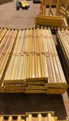Lot of (18) 3 Ribbed Bolt On Guard Rails 15