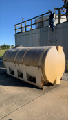 Processing Co 2,000 Gallon Horizontal Poly Tank