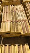 Lot of 18 Bolt On Guard Rails 15