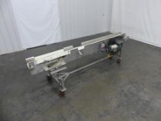 Mat-Top Conveyor 10 Foot Long x 6 Inch Wide