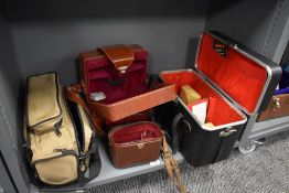Four various camera cases and bags