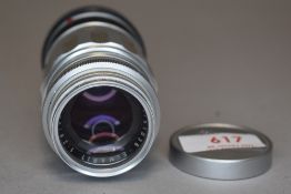 A Leica Elmarit 90mm lens (1761035)