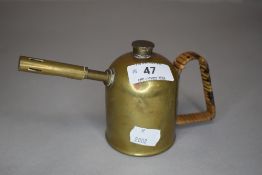 A vintage jewellery makers blow torch the Lamb lamp