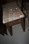 A traditional low stool