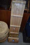 A traditional bentwood toboggan