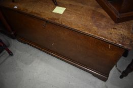 A scumbled pine bedding box