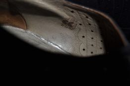 Three pairs of vintage shoes including two pairs of 1940s heels in approx a size 7 or 8, black