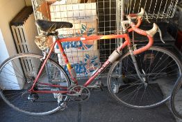 A vintage Peugeot racing bike