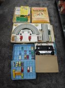 A Adman Model 2000 Grandstand TV Game, Subbuteo Table Rugby Set, Matchbox Motorised Motoway and a