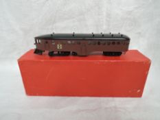 A Ken Kidder American Brass HO scale Santa Fe 55-Foot Mckeen Motor Car, boxed 3540