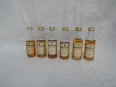 Six Gordon & Macphail Pure Malts Macphails Miniatures, 45 year old 1938 40% vol, 24 year old 1965