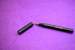 A B&O BHR leverfill fountain pen. Approx 13.3cm