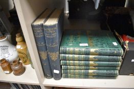 A selection of library books or volumes including the Peoples of the World