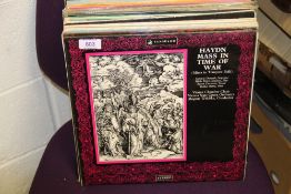 A lot of fifty classical vinyl albums , good potential for online selling - some nice titles here