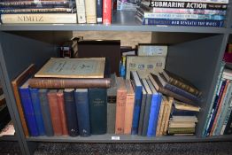 Maritime and Naval. Older cloth-bound selection. Condition mixed. (quantity)