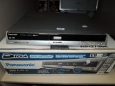 A Panasonic DVD recorder.