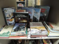 A selection of books of railway and Severn valley interest.