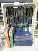 A collection of vintage classic books including Charles Kingsley, Shakespeare and more.