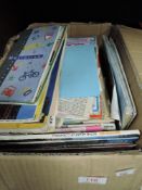 A selection of maps and ordnance survey guides