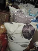 A selection of new hand made cushions.