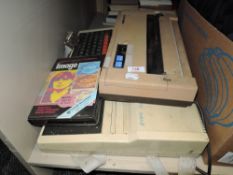 A British Broadcasting Corporation master series microcomputer and Brother M-1009.untested.