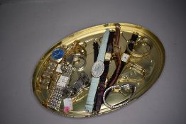 A selection of lady's fashion watches including Sekonda, Oasis, Timex etc