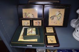 A selection of table setting place matts by Lady Clare with original boxes in good condition