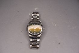 A Fossil Blue gents wrist watch