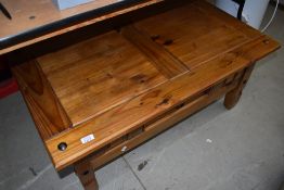 A modern coffee table