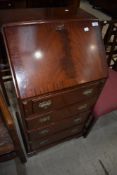 A reproduction Regency dwarf bureau