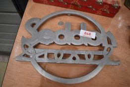 A vintage Seddon diesel radiator badge