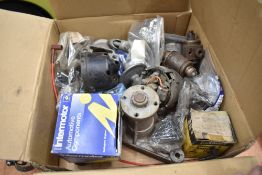A selection of Classic Mini Cooper spares and parts