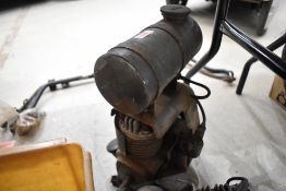 A vintage JAP engine