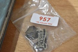 A selection of Leyland badges