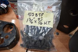A box of BSF ht bolts
