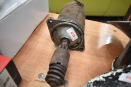 A vintage motor car A series starter motor