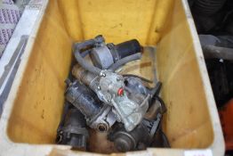 A selection of assorted fuel pumps