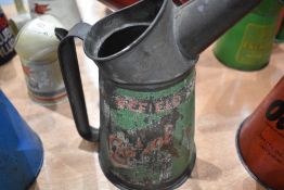 An advertising oil jug for Castrol