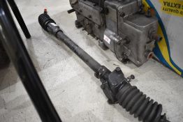 A vintage classic Mini cooper steering rack
