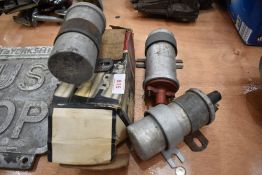 A selection of various ignition coils