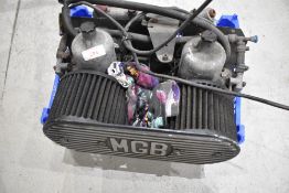 A selection of MGB carbs and filters