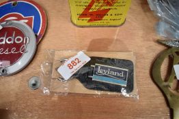 A Leyland keyring