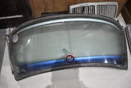 Two spare wind screens for MGB