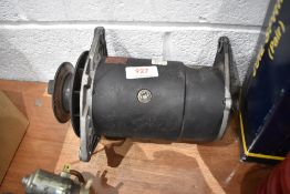 A Triumph TR4A dynamo in good working order