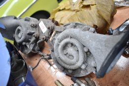 A pair of vintage Lucas motor car horns