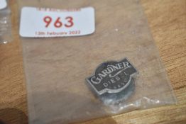 A Gardner diesel commercial vehicle badge